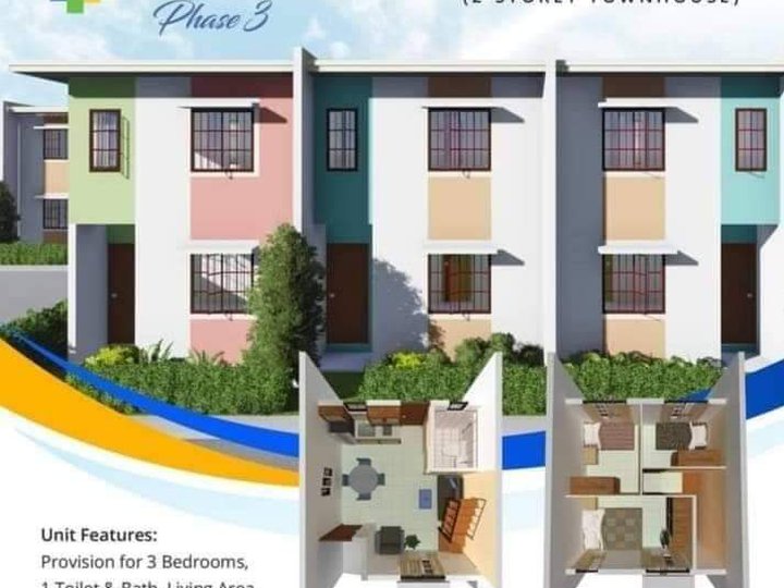2-Storey Townhouse For Sale in Trece Martires Cavite