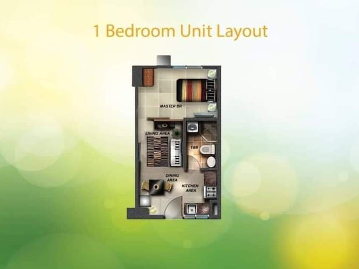 30.20 sqm 1-bedroom Condo For Sale in Mactan Lapu-Lapu, Cebu