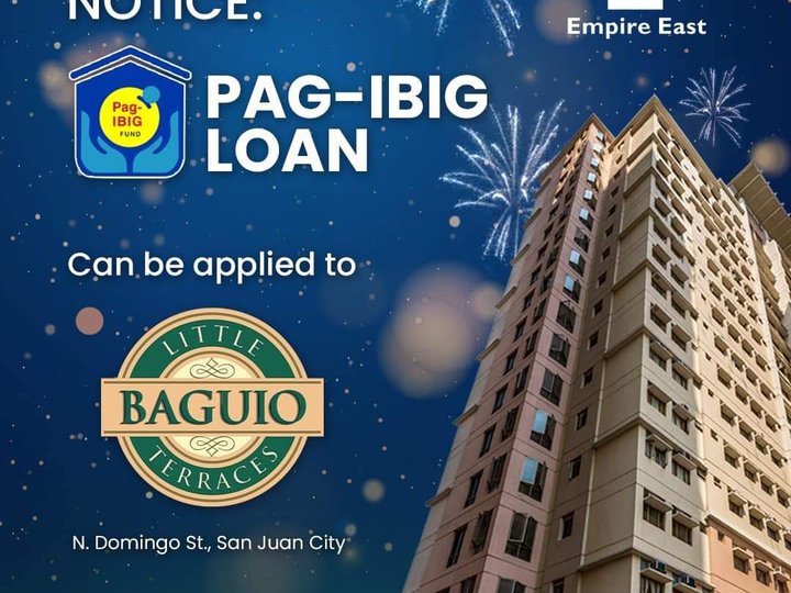 RFO 30sqm 2-Bedroom Condo Rent-to-own PAG-IBIG APPROVED in San Juan