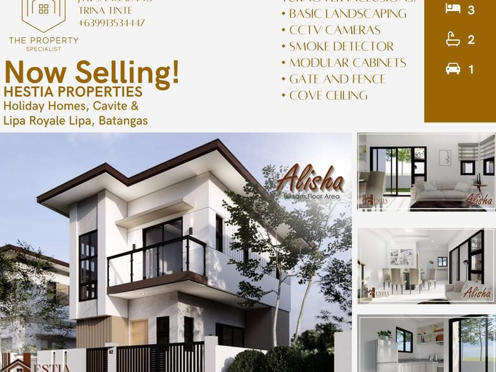 Hestia Properties 3-bedroom Single Detached House For Sale in Cavite!