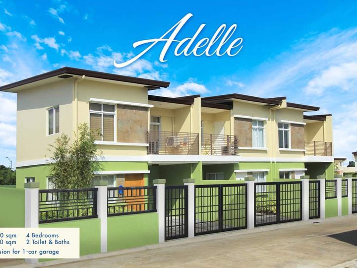 ADELLE TOWNHOUSE WITH FENCE CORNER LOT