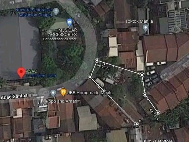 Residential lot for sale 717 sqm in Manila