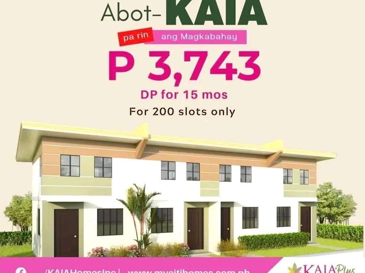 2 Bedrooms Townhouse in Naic Cavite / 3,743 monthly dp
