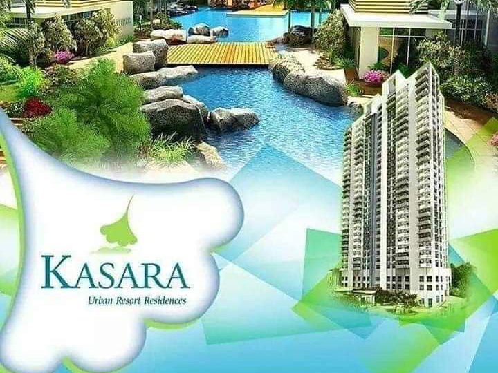 Corner unit 2 bedroom with balcony RFO at Kasara Urban Resort Residences in Ugong Pasig