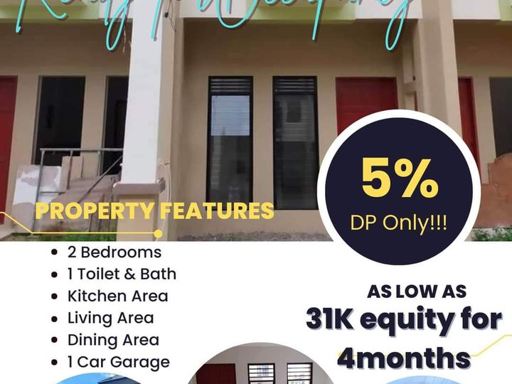 Rfo 2-bedrooms Townhouse For Sale in Naga Cebu