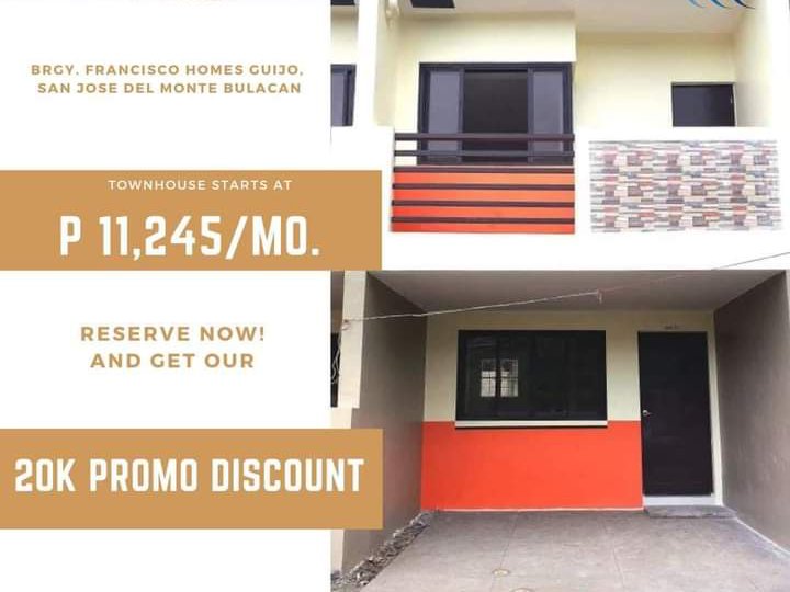Ready For Occupancy Townhouse in SJDM Thru Pag-ibig