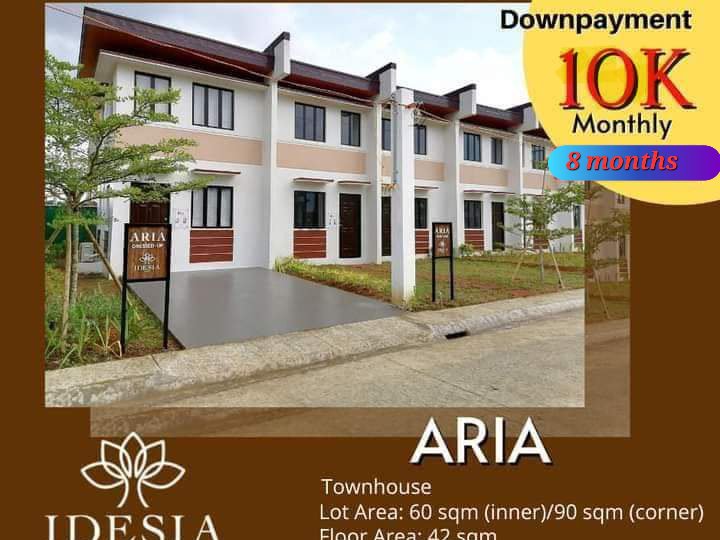 2 bedrooms  Townhouse For Sale in IDESIA lipa  lipa City batangas