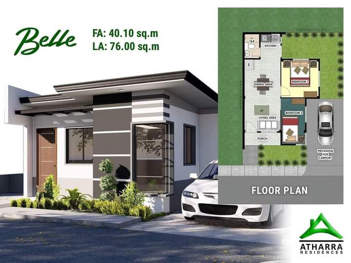 Pre-selling House and Lot for Sale For Sale in Atharra Residence Bohol