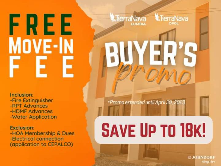 2-Bedroom Townhouse for Sale in Lumbia, Cagayan de Oro City