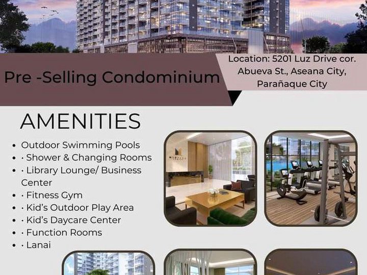 52.00 sqm 1-bedroom Condo For Sale in Paranaque Metro Manila