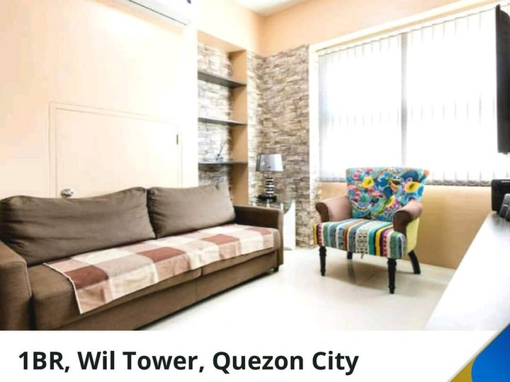 For Rent - 1BR Condo Unit in Wil Tower QC