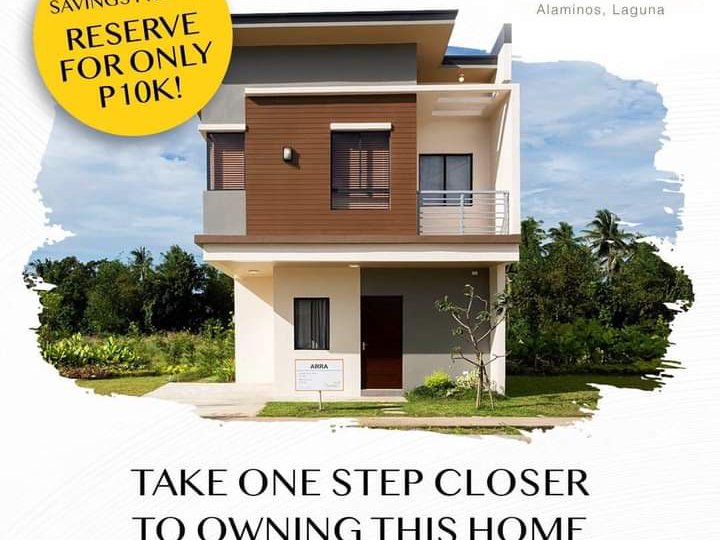 3 Bedroom Single Attached Houde For Sale in Alaminos Laguna