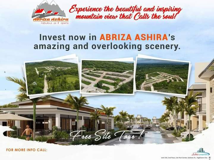 Overlooking Subdivision Lot For Sale in Abriza Ashira Subdivision