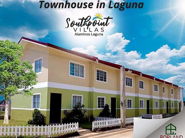 Baretype townhouse for sale in Alaminos Laguna