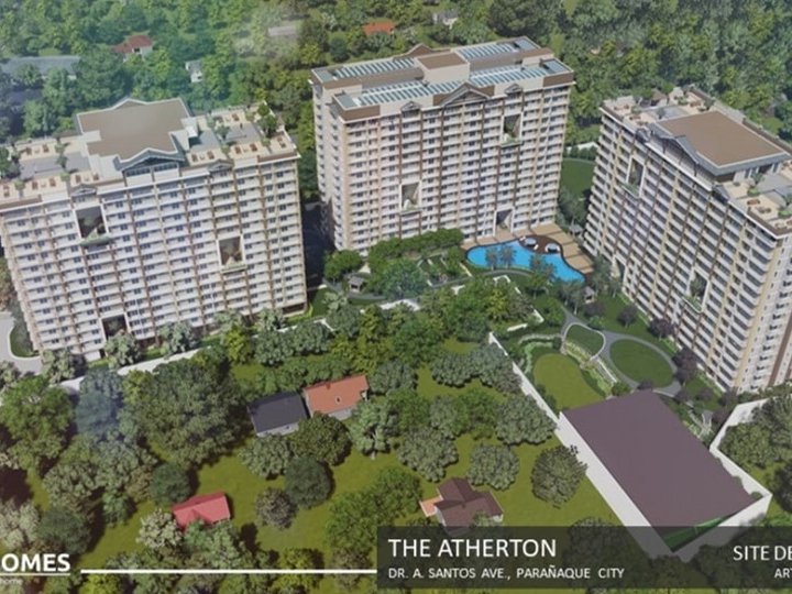 91.00sqm The Atherton 3 Bedroom Ready for Occupancy condo for sale in Paranaque City