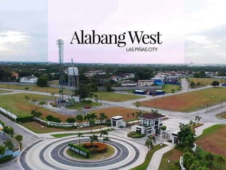 Residential lot for sale in Alabang west