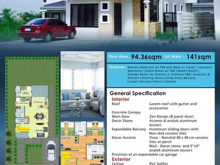 RFO 4-bedroom Single Detached House For Sale in Dauis Bohol