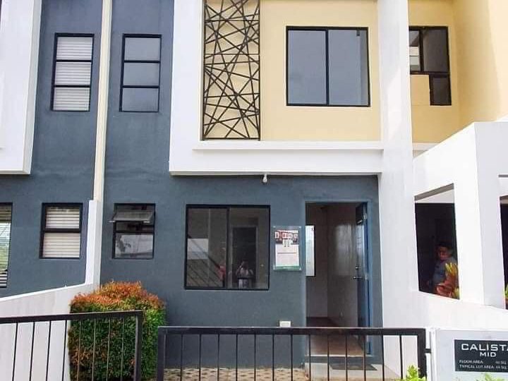 Callista Mid RFO 2-bedroom Townhouse For Sale in Lipa Batangas