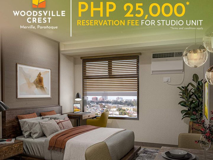 For Sale Studio Unit in Paranaque RF 25,000 Limited Time Only