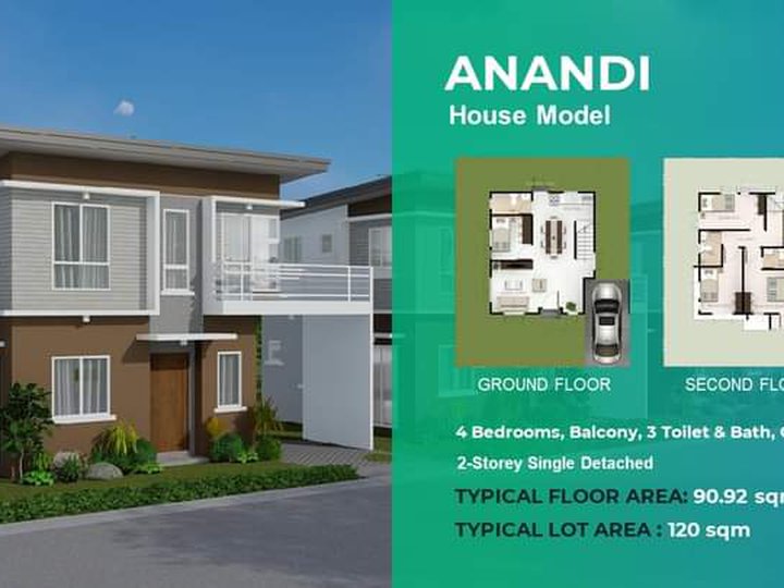 4 Bedroom Single Detached House and lot for Sale in Consolacion Cebu