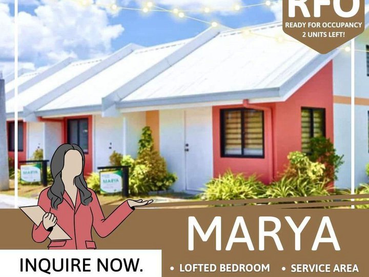 1-Bedroom Townhouse For Sale in Lipa Batangas