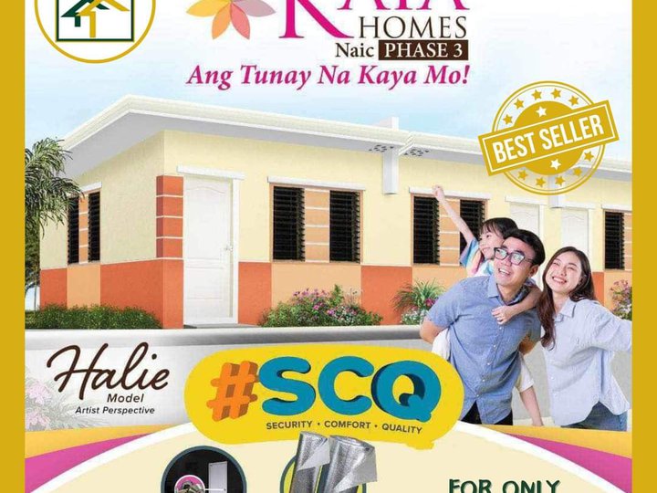 Pre-selling 1-bedroom Rowhouse For Sale thru Pag-IBIG in Naic Cavite