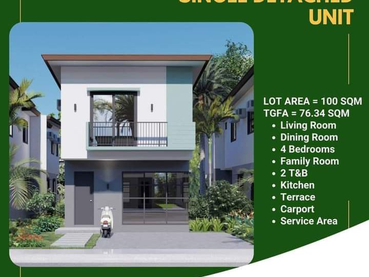 Affordable 5-bedroom Single Detached House Rent-to-own thru Pag-IBIG, Bank and NHMFC