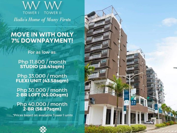 2-BR Rent to Own Iloilo Condo (WV Towers) - Flexible Payment!