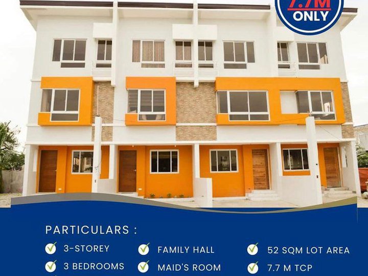 3-storey Townhouses in Las Pinas City