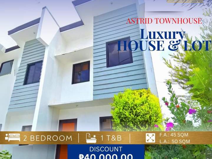 2-bedroom Townhouse For Sale in Trece Martires Cavite