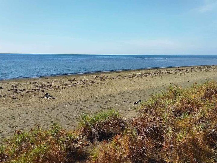 Beach front lot