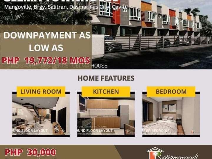 2-bedroom Townhouse For Sale in Dasmarinas Cavite