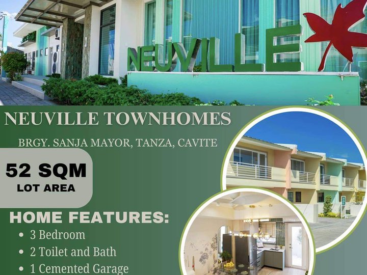 3-bedroom Townhouse For Sale in Tanza Cavite!