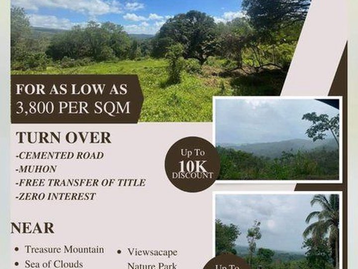 Promo! Promo! No down payment and reservation for as low 3800 per sqm may property kana