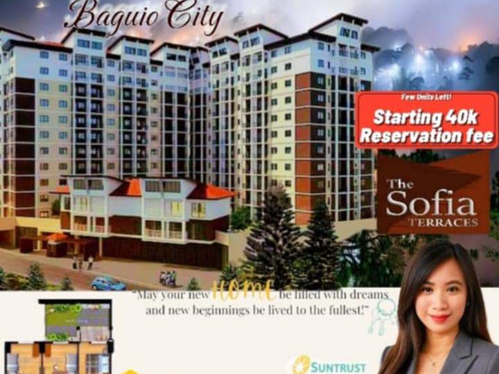 45.00 sqm 2-bedroom Condotel starts at 25,000/month in Baguio City Economic Zone Baguio Benguet