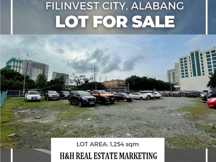 1254 sqm Commercial Lot For Sale in Filinvest Alabang Muntinlupa Manla