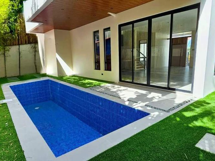 Brand New 5-bedroom Single Attached House With Pool For Sale in BF Homes Las Pinas Metro Manila