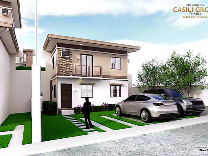 3-bedroom Single Detached House For Installment 1.7m Discount and Free Mandaue foam furniture