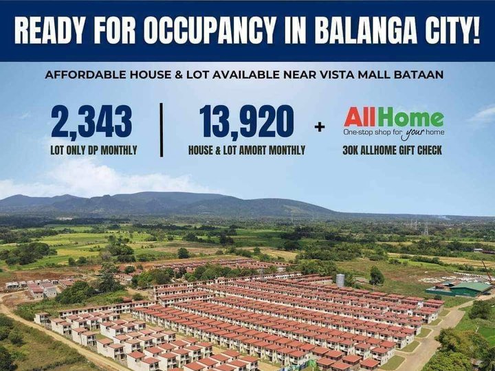 House and lot Ready for occupancy