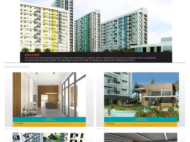 20.13 sqm 1-bedroom Residential Condo For Sale in Mandaue Cebu