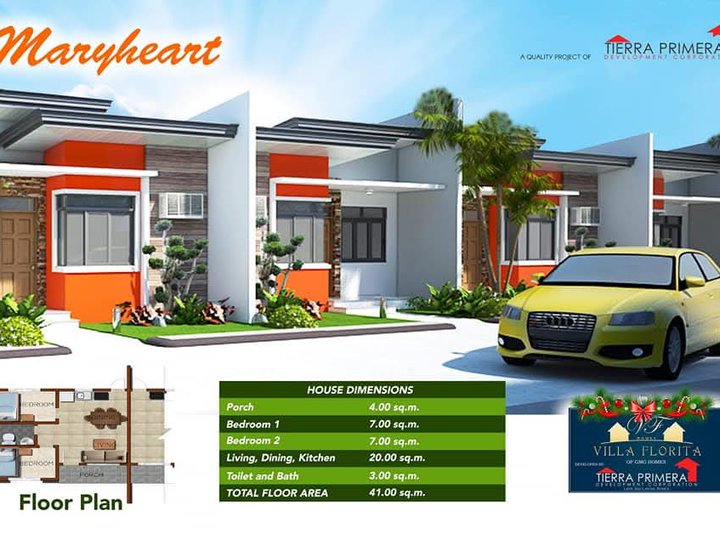 2-bedroom Rowhouse For Sale in Baclayon Bohol