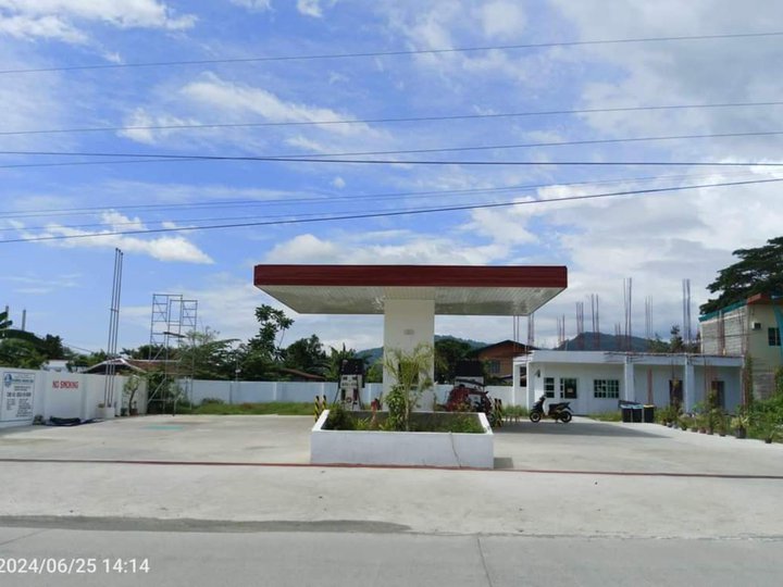 Title Functional Gasoline Station with Office, Toilet and Bathroom FOR SALE at San Juan, La Union