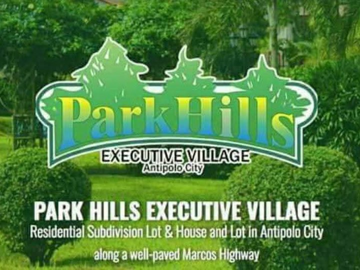 RUSH LOT FOR SALE IN PARKHILLS EXECUTIVE VILLAGE in ANTIPOLO RIZAL
