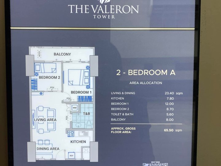 53.00 sqm 1-bedroom Residential Condo For Sale in Pasig