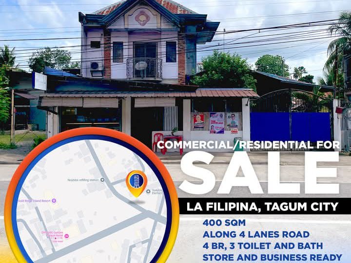 House and Lot Along the Highway in Tagum Davao del Norte