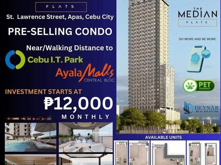 Preselling SMART HOME AUTOMATION CONDO studio units, 1-Bedroom units
