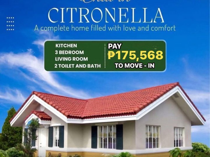 ready for occupnacy unit 3bedroom 2toilet installment P708,300 discount!!!