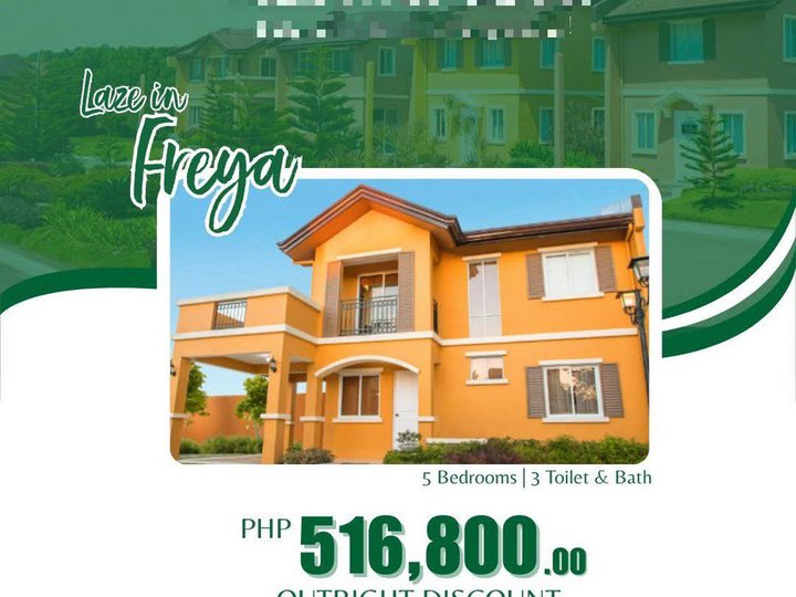 freya 5-bedrioms installment P516,800discount