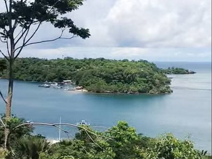 Beach lot 1.4 hectares.. overlooking