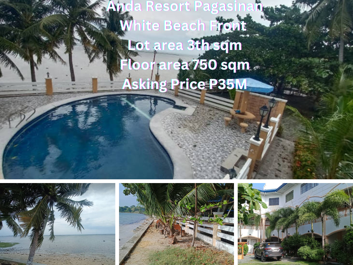 Anda White Beach Front Resort Pangasinan For Sale